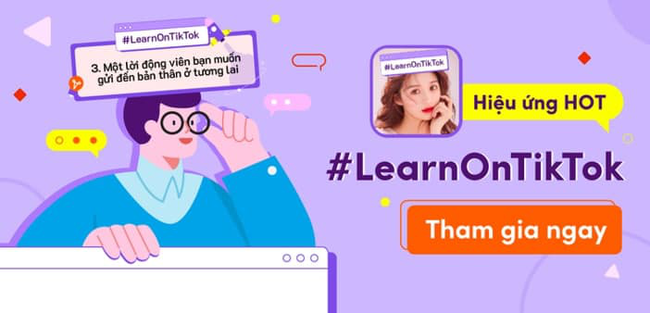 LearnOnTikTok 1 xu hướng học tập mới